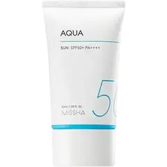 Missha Aqua Sunscreen SPF50 plus PA quadruple plus - 50ml - 38558 - Rokomari